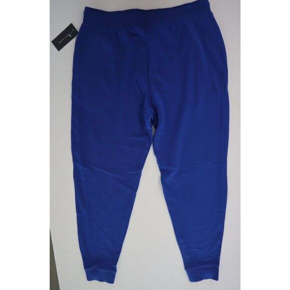 Tommy Hilfiger DR09157682 Men's Sz M Blue Elastic Waist Lounge Jogger Pants - Picture 2 of 5